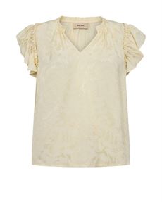 MOS MOSH BLUSE, MMTEA VITO BLOUSE, LEMON ICING